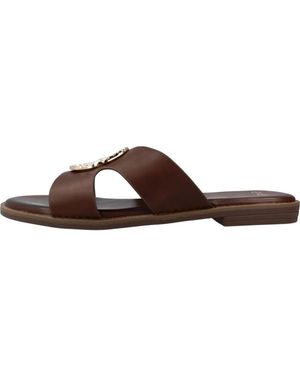 Exe' Schoenen ,Bruin ,Leer Sandalia