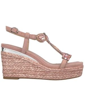 Alma En Pena. Wedges - Pink