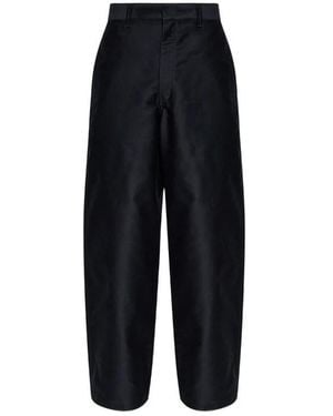 Lemaire Button Pocket Trousers - Black