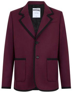 Moschino Blazers - Morado
