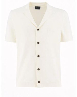 Drumohr Short Sleeve Shirts - White