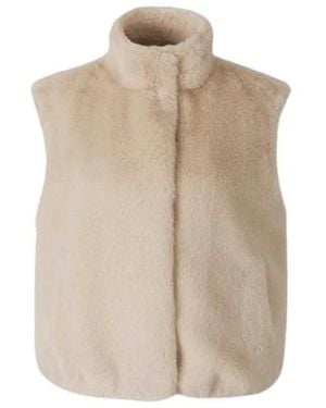 Herno Jassen ,Polyester Chantilly Bontvest - Naturel