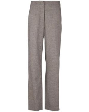 Stenströms Straight Pants - Gray