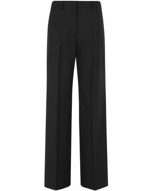 Erika Cavallini Semi Couture Wide Trousers - Black