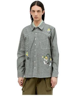 Brain Dead Casual Shirts - Grey