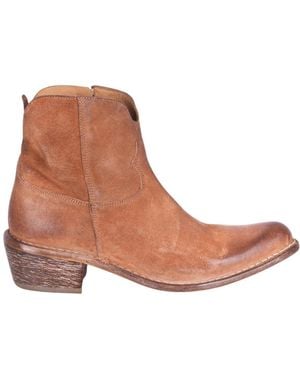 Moma Schoenen ,Bruin ,Leer Tronchetto Dallas