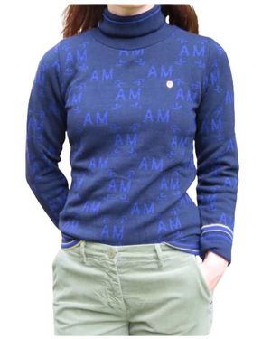 Aeronautica Militare Turtlenecks - Blu