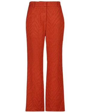 La DoubleJ Wide Trousers - Red