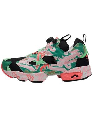 Reebok Instapump Fury 94 Schwarze Schuhe - Grün