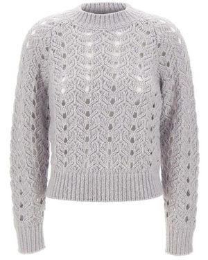 Eleventy Round-Neck Knitwear - Gris