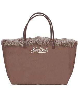 MC2 Saint Barth City Bag Fringe - Braun