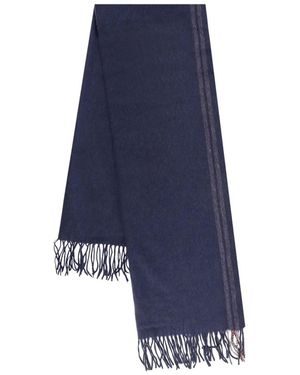 Brunello Cucinelli Winter Scarves - Blauw