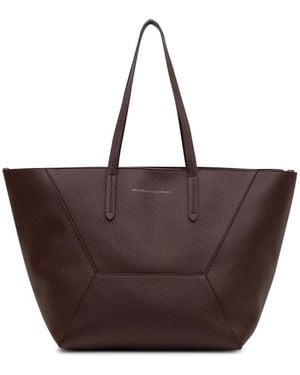 Brunello Cucinelli Shopping Bags - Brown