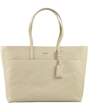Calvin Klein Tote Bags - Natural