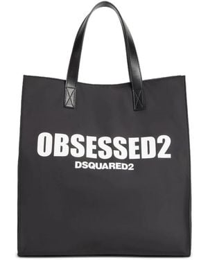 DSquared² Tote Bags - Negro
