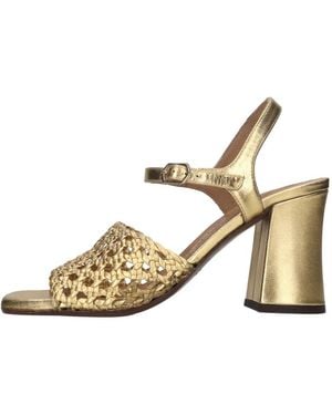 Chie Mihara High Heel Sandalen - Naturel