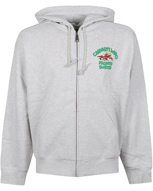 Carhartt Printed Sweatshirt Ready Now - Grau