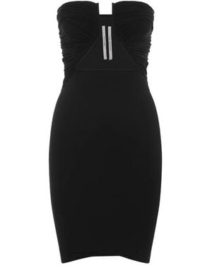 Rick Owens Prong Mini Dress - Black