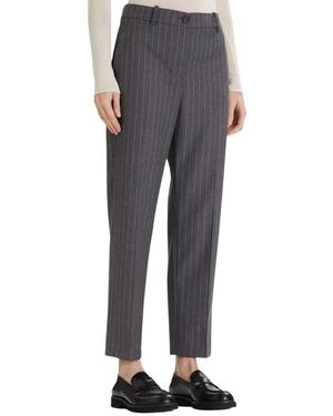 Tommy Hilfiger Cropped Trousers - Grey