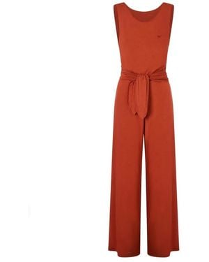 Emporio Armani Jumpsuits - Rojo