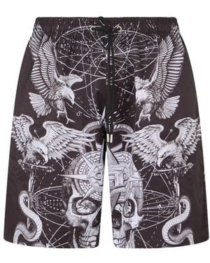 Philipp Plein Beachwear - Black