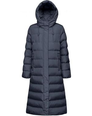 Geox Jassen ,Zwart ,Katoen Anylla Parka - Blauw
