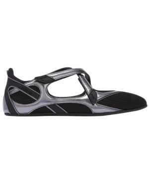 The Attico Floor 01 Ballerina Flat - Schwarz