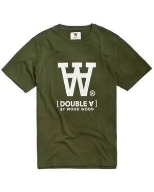 WOOD WOOD T-Shirts - Green