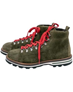 Monpiz Lace-Up Boots - Groen