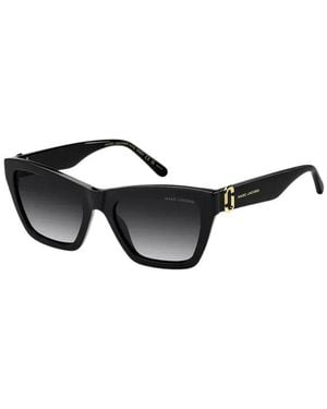 Marc Jacobs 884/S Cat Eye Sonnenbrille - Schwarz