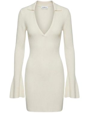 Dondup Knitted Dresses - Blanco