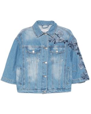 Ermanno Scervino Denim Jackets - Azul