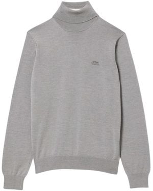 Lacoste Turtlenecks - Grey