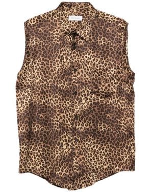 Ernest W. Baker Ärmelloses Top - Braun