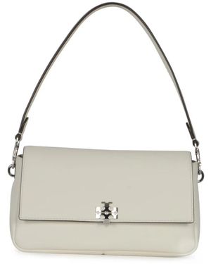 Tory Burch Tassen ,Wit ,Charlie Kleine Schoudertas - Grijs