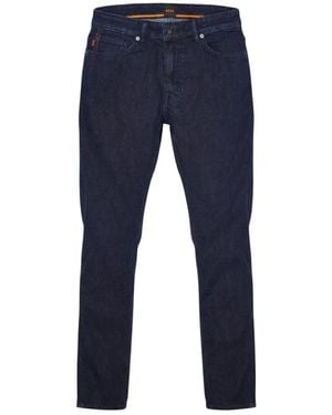 BOSS Slim Fit Stretch Denim Jeans - Blauw