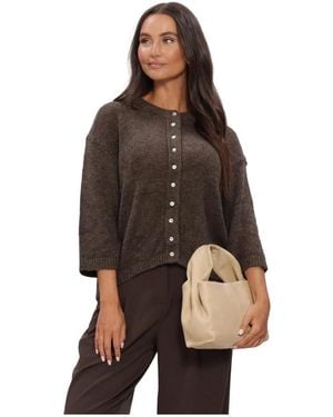 Modström Bailormd Cardigan - Braun