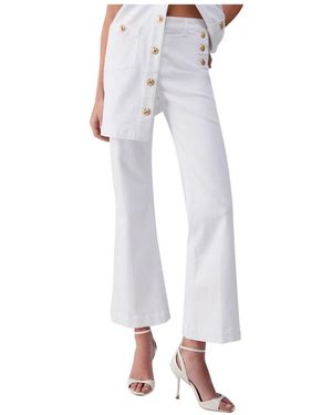 Liu Jo Boot-Cut Jeans - White
