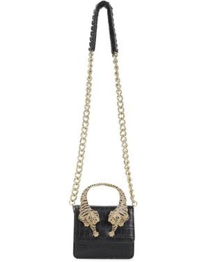 Roberto Cavalli Small Roar Bag - Metallic