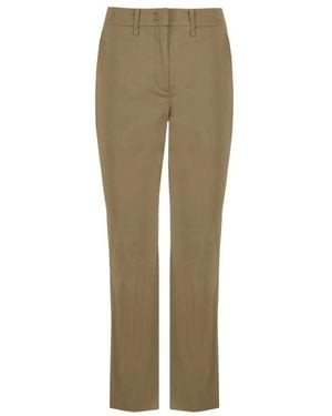Bomboogie Straight Trousers - Green