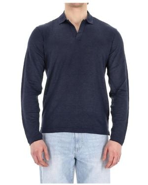 Barba Napoli Polo Shirts - Azul