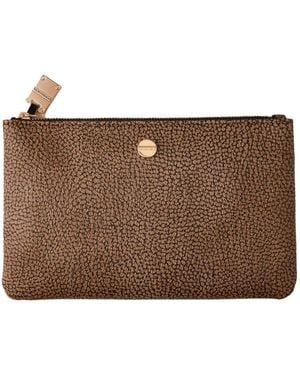 Borbonese Clutches - Marrón