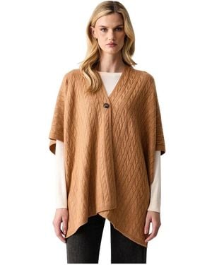 Benetton Poncho - Braun