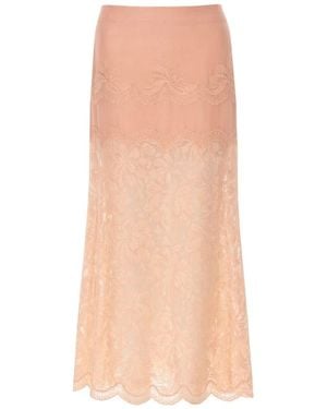 Rabanne Midi Skirts - Rosa