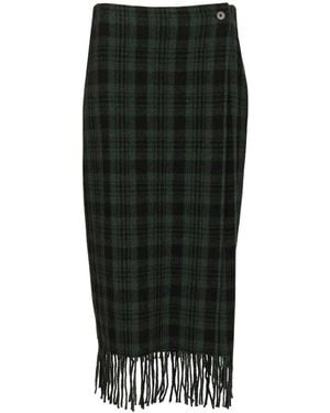 Polo Ralph Lauren Midi Skirts - Black