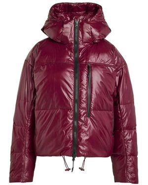 adidas By Stella McCartney Kort Gewatteerd Winterjack - Rood