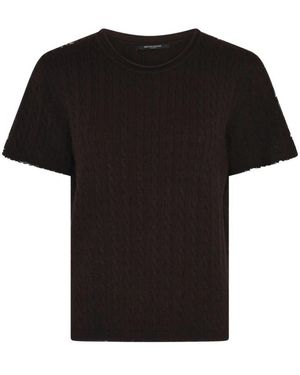Bruuns Bazaar Tops ,Bruin ,Truien - Zwart