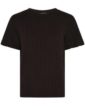 Bruuns Bazaar Tops ,Bruin ,Truien - Zwart