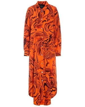 Bitte Kai Rand Kleedjes ,Oranje ,Jurken