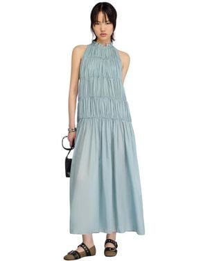 Semicouture Maxi Dresses - Blue